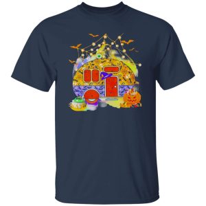 Happy Halloween Pumpkin Camping Camper Shirt