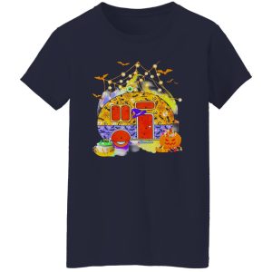 Happy Halloween Pumpkin Camping Camper Shirt