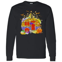 Happy Halloween Pumpkin Camping Camper Shirt