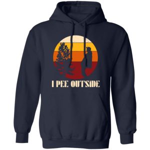 Funny Camping Shirt, Vintage I Pee Outside Shirt