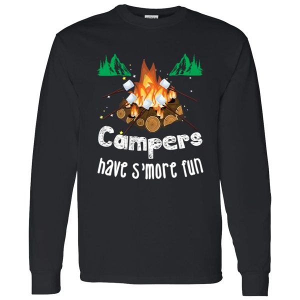 Campers Have S’More Fun Funny Camper Camping Shirt