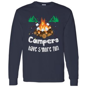 Campers Have S’More Fun Funny Camper Camping Shirt