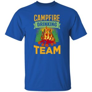 Campfire Drinking Team For Camp Lover Shirt