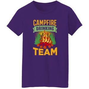 Campfire Drinking Team For Camp Lover Shirt