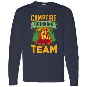 Campfire Drinking Team For Camp Lover Shirt