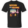 Flamingo Camping Witches With Hitches for Halloween Shirt