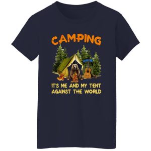 Bear Camping It’s Me And My Tent Against The World Shirt