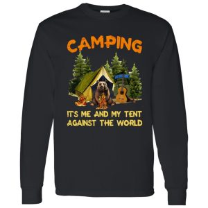 Bear Camping It’s Me And My Tent Against The World Shirt