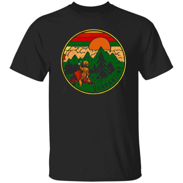 Bear Camping Quarantine Shirt