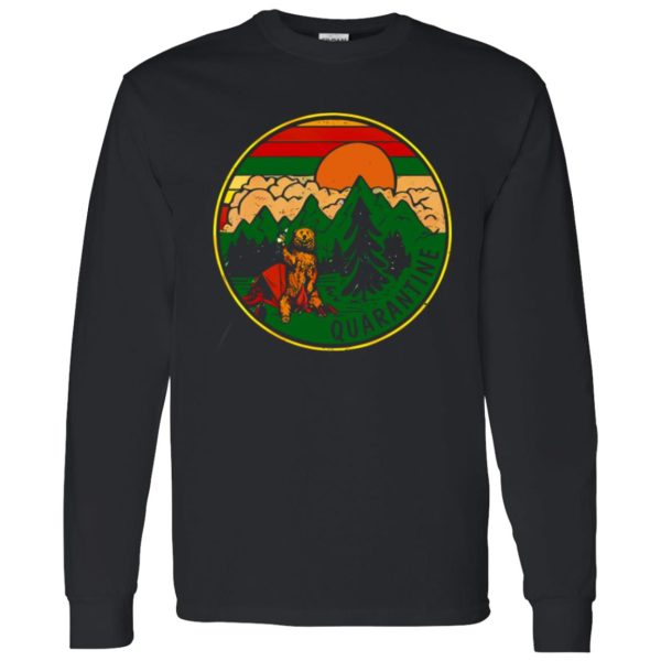 Bear Camping Quarantine Shirt