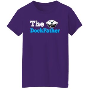 Fishing Shirt, The Dockfather Funny Boating Fishing Boat Dad Captain Shirt