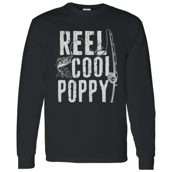 Fishing Father’s Day Papa Daddy Funny Reel Cool Poppy Shirt