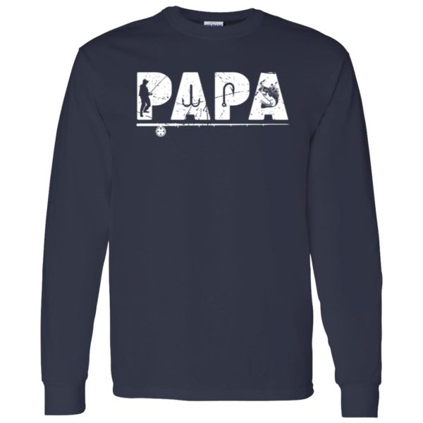 Fishing Dad Shirt, Papa Fisherman Shirt