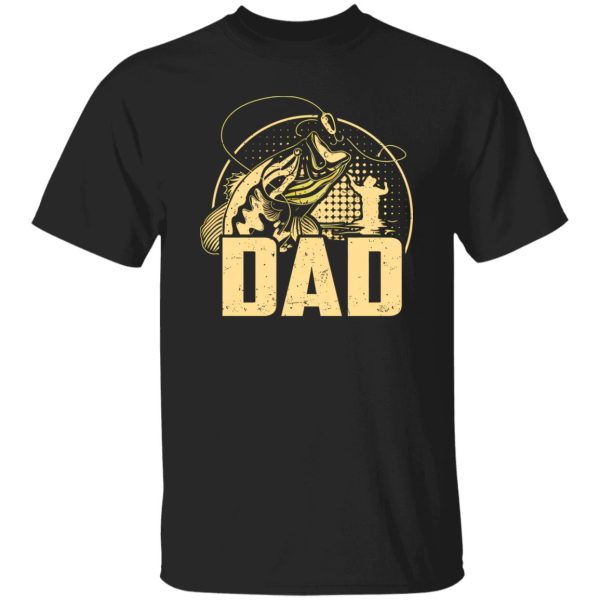 Fishing Dad Shirt, Dad Fisherman Shirt