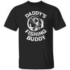 Daddy’s Fishing Buddy Young Fishing Man Gift For Boys Kids Shirt