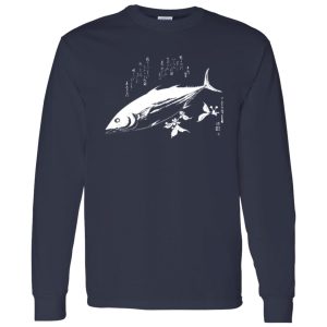 Famous Vintage Art Bonito Fish By Hiroshige Stylish Design Shirt