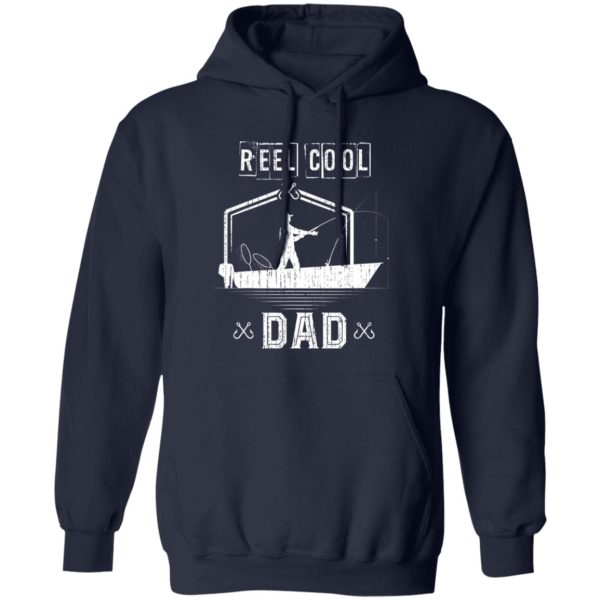 Fathers Day Fisherman Funny Daddy Reel Cool Dad Fishing Shirt