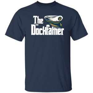 Cool Fishing Shirt, The Dockfather Funny Boating Fishing Boat Dad Captain Boater Shirt