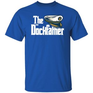 Cool Fishing Shirt, The Dockfather Funny Boating Fishing Boat Dad Captain Boater Shirt