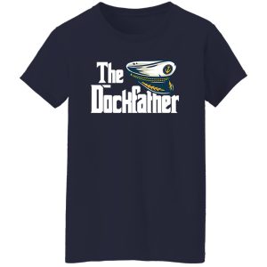 Cool Fishing Shirt, The Dockfather Funny Boating Fishing Boat Dad Captain Boater Shirt