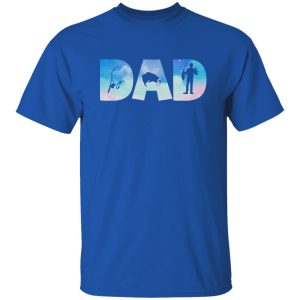 Fishing Dad Shirt, Dad Fishing Rod Fish Fisherman Shirt