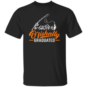 Fishing Class Of 2024 Graduation Shirt