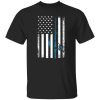 Fishing American Flag Shirt, Fishing Rod American Flag Shirt