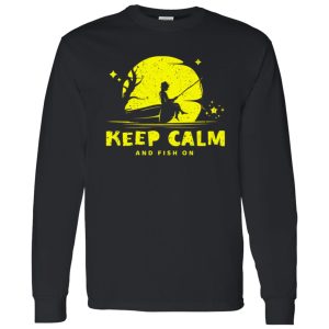 Funny Fisherman Dream Fishing Keep Calm And Fish Shirt