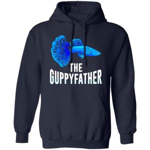 Funny Fishing Shirt, The Guppyfather Guppy Fish Owner Aquarium Aquarist Shirt