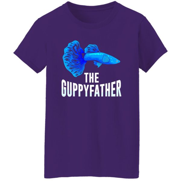 Funny Fishing Shirt, The Guppyfather Guppy Fish Owner Aquarium Aquarist Shirt