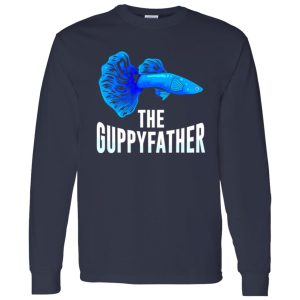 Funny Fishing Shirt, The Guppyfather Guppy Fish Owner Aquarium Aquarist Shirt