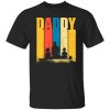 Funny Fishing Daddy Reel Cool Fisherman Vintgae Father’s Day Shirt