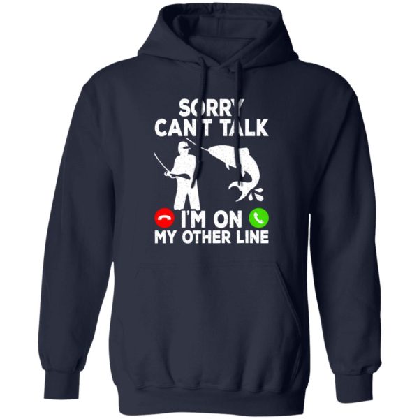 Funny Fishing I’m On My Other Line Fisherman Bass Fishing Shirt