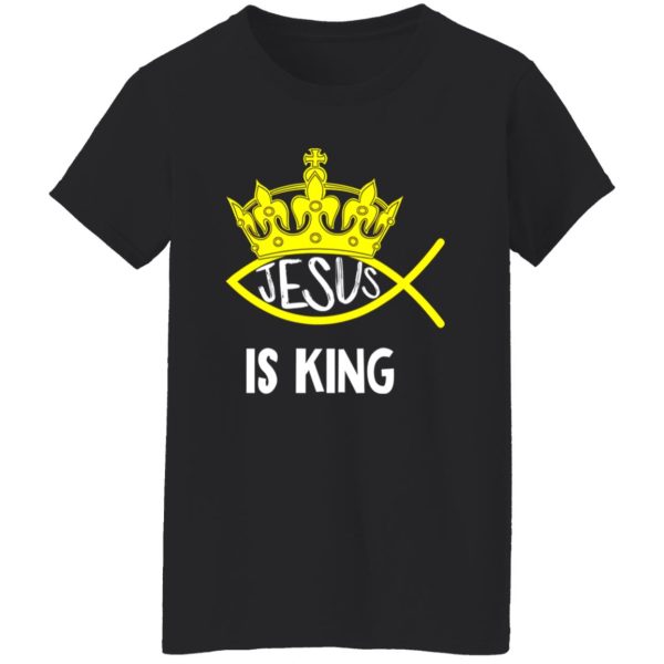 Jesus Is King Ichtys Faith Jesus Shirt