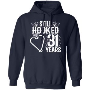 Married 31 Years Fishing Couple 31st Wedding Anniversary Shirt