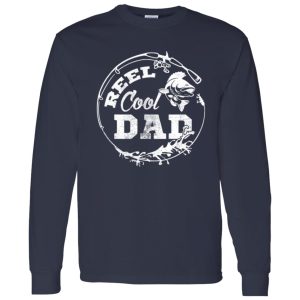 Reel Cool Dad Fishing Daddy Father’s Day Gift Shirt