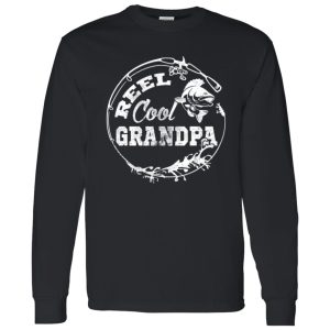 Reel Cool Grandpa Fishing Daddy Father’s Day Gift Shirt