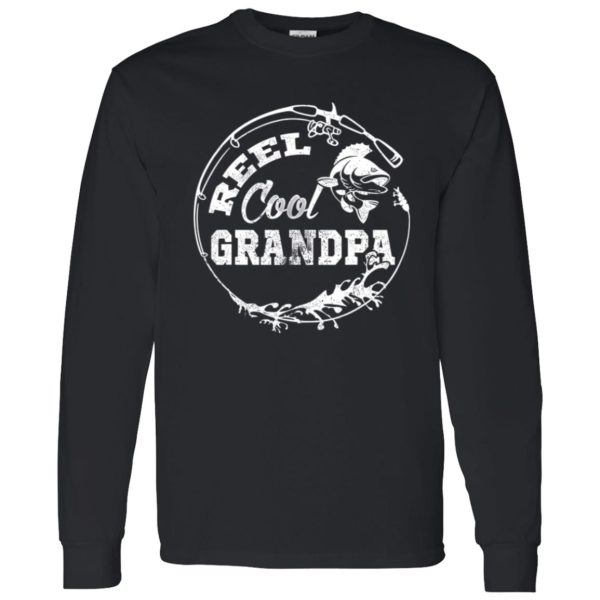 Reel Cool Grandpa Fishing Daddy Father’s Day Gift Shirt