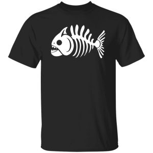 Piranha Skeleton Shirt