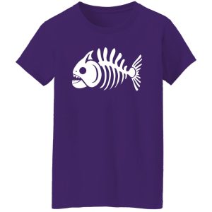 Piranha Skeleton Shirt