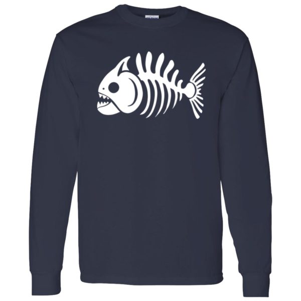 Piranha Skeleton Shirt