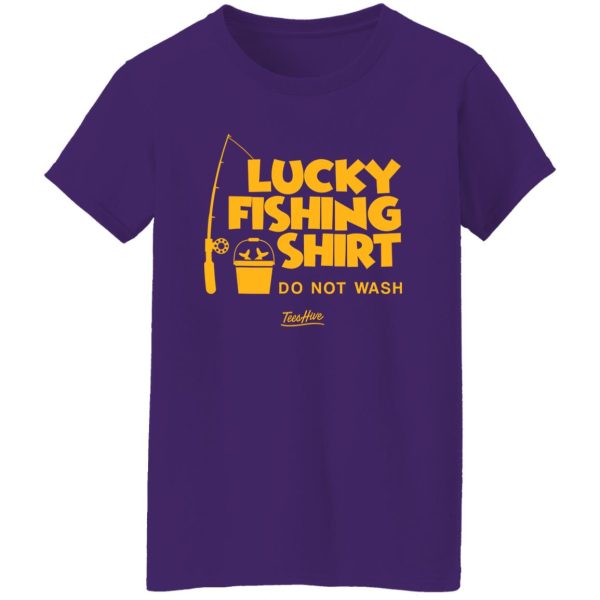 Lucky Fishing Do Not Wash Vintage Fishing Lover Shirt