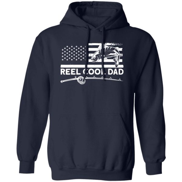 Reel Cool Dad Fisherman Fishing Shirt