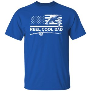 Reel Cool Dad Fisherman Fishing Shirt