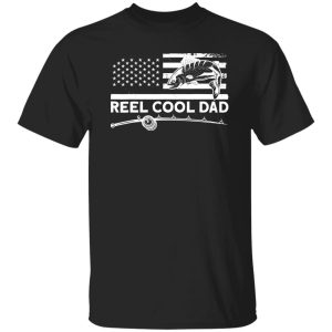 Reel Cool Dad Fisherman Fishing Shirt