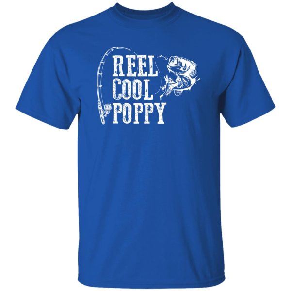 Poppy Fishing Reel Cool Poppy Shirt