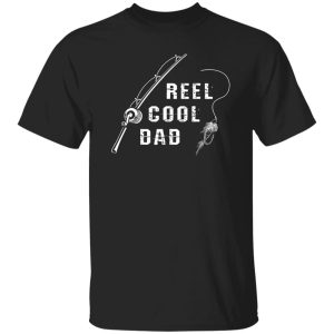 Reel Cool Dad Fish Lover Trout Fishing Deep Sea Fisherman Shirt