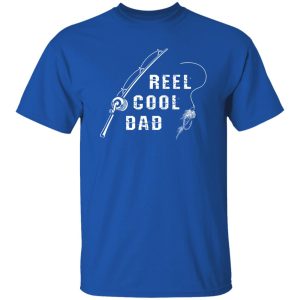 Reel Cool Dad Fish Lover Trout Fishing Deep Sea Fisherman Shirt