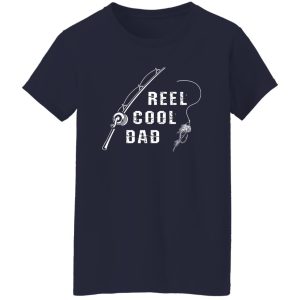 Reel Cool Dad Fish Lover Trout Fishing Deep Sea Fisherman Shirt