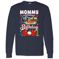 Cool Fishing Shirt, Mommy Of The Birthday Boy Fishing Matching Family Shirt